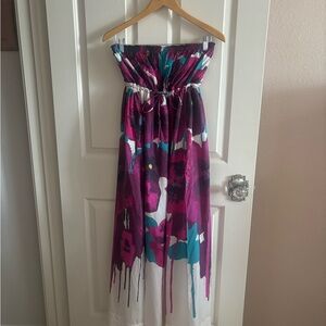 DKNY silk Maxi
